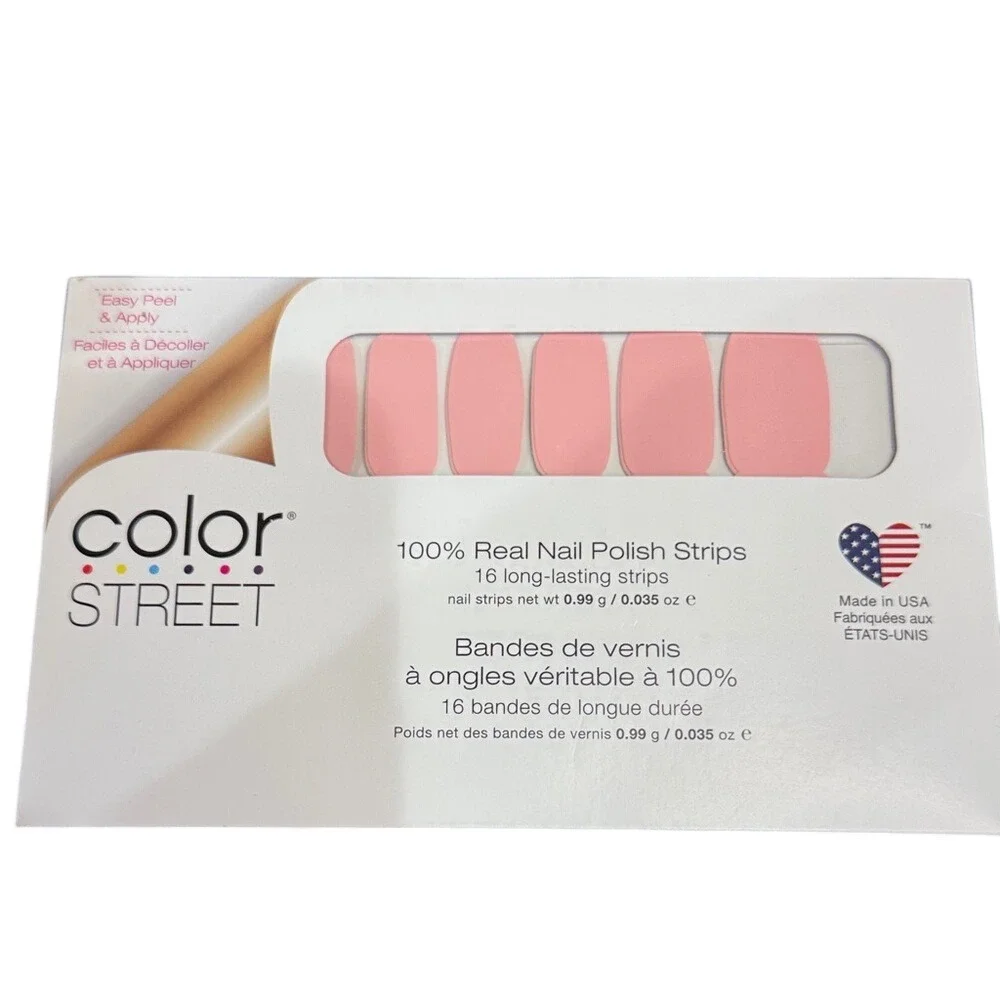 Color Street Himalayan Salt‎ Pink Nail Polish Strips FMC206